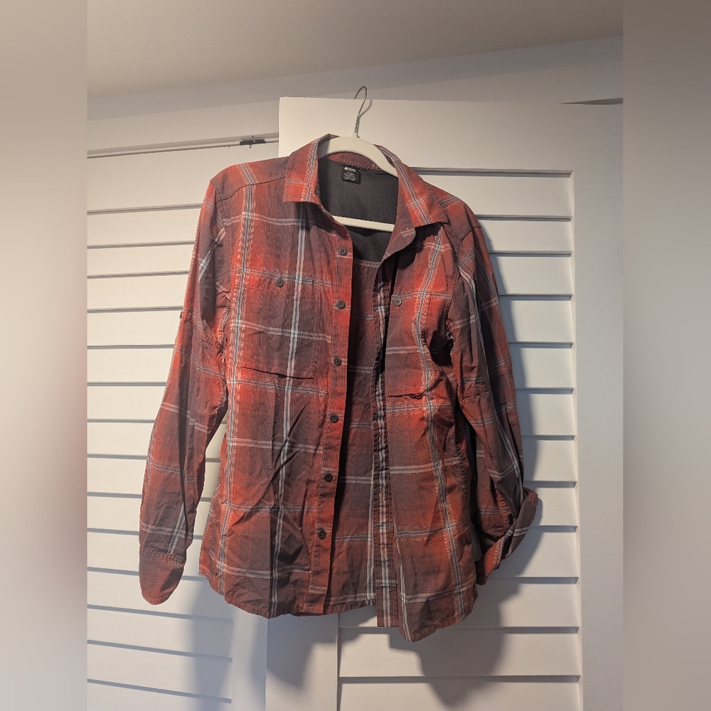 Men's REI Fishing Shirt Plaid